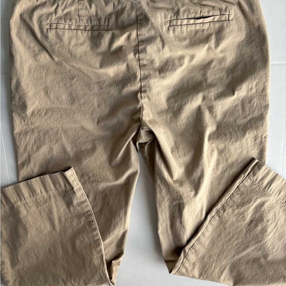 Womens J Crew Stretch Khaki Chino Cotton/Spandex‎ Pants Size 14R - Picture 2 of 7